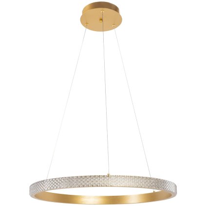 Toollight, lampă LED din cristal 60x60 cm APP1203-CP, auriu, OSW-04592