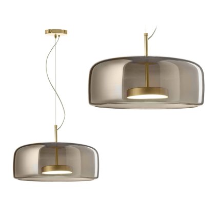 Toollight, lampă suspendată cu LED APP310-1CP, gri auriu, OSW-03897