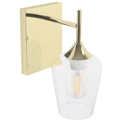 Toollight, lampă de perete 1xE27 APP1232-1W, auriu strălucitor, OSW-40034