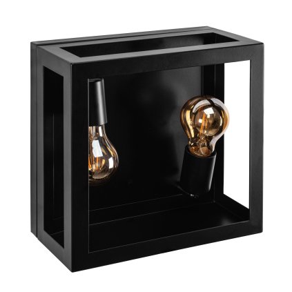 Instrument, lampă de perete 2xE27 APP1305-2W, negru mat, OSW-06579