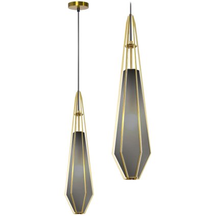 481274 toolight sklenena zavesna lampa 1xe14 app456 1cp grafitova osw 00586