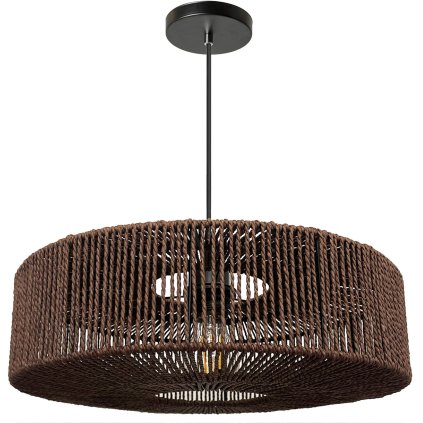 Instrument, lampă de tavan 1xE27 APP1295-1CP, maro, OSW-02425