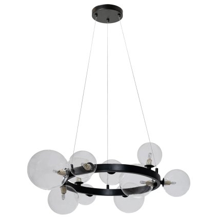 Lampă pentru instrumente, pendant 10xG9 APP1159-10CP, negru, OSW-04691