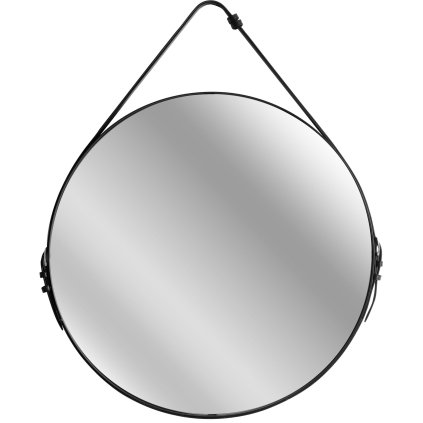 Tutumi bandă rotundă oglindă 60 cm TPJ-60B, neagră, HOM-09805