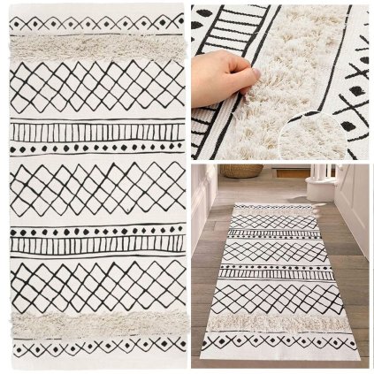 237408 14 tutumi koberec boho 160x50 cm 322151 biela seda hom 06807