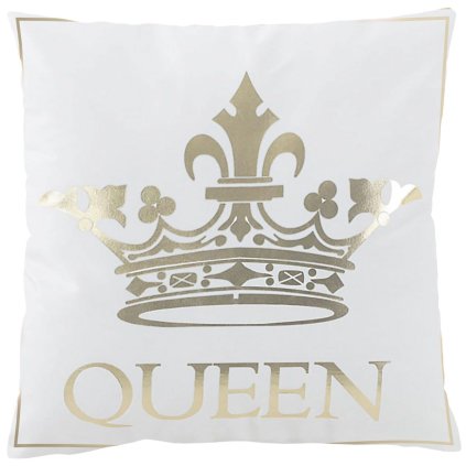 Tutumi, fata de perna 45x45 cm, model BC15, alb, NAZ-88023