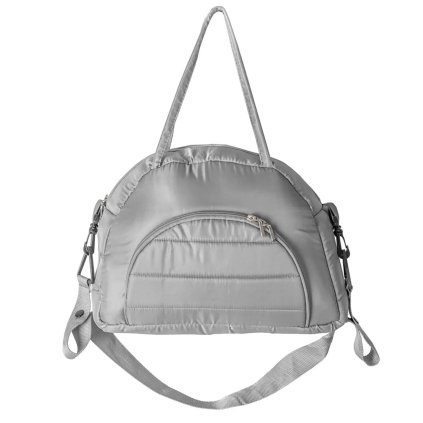 Tutumi, geanta agatata pentru carucior cu centura 40x30x13 cm, gri, NAZ-07614