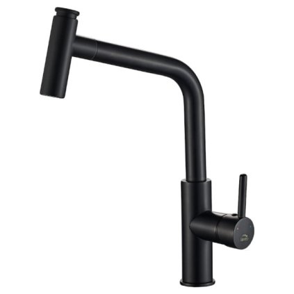 Laveo Toro, baterie de bucătărie în picioare h-390, negru, LAV-BAX_769D