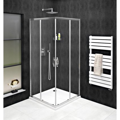 527143 gelco sigma simply stvorcova sprchova zastena 1100x1100 mm rohovy vstup cire sklo gs2111 01