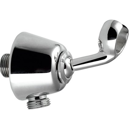 Sapho, Suport de dus rotativ, cu priza, crom, SUP4B