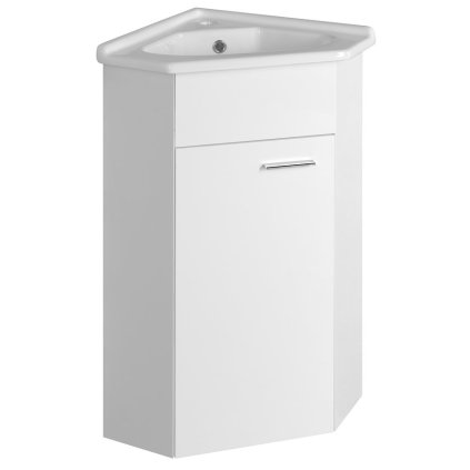 Aqualine, dulap lavoar ZOJA 40,5x74x40,5cm, alb, 50345