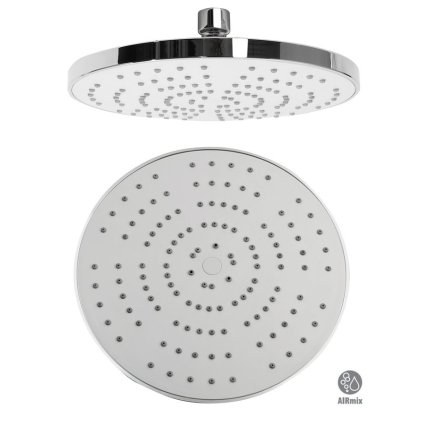 Sapho, duș de cap, diametru 200 mm, sistem AIRmix, ABS/crom, SF077