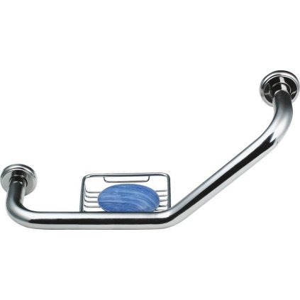 Sapho, Mâner cu săpun, 400x250x120mm, oțel inoxidabil lustruit, XH520