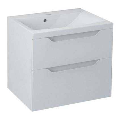 Sapho, dulap pentru lavoar WAVE 60x65x47,8cm, alb, WA060-3030