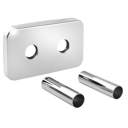 Bruckner, rozeta de acoperire WICHER pentru racord central 50mm, crom, 600.315.1