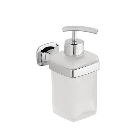 METAFORM, dozator de sapun AIDA 270 ml, sticla de lapte, crom, AI019