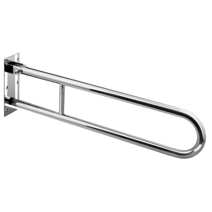 Sapho, mâner cu balamale HANDICAP 600 mm, oțel inoxidabil lustruit, XH516