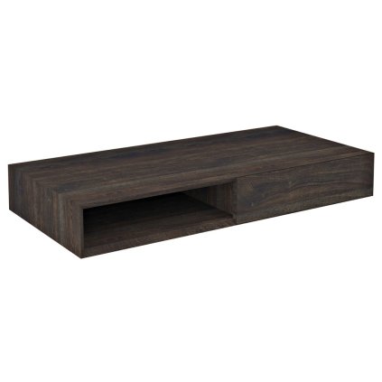 Sapho, dulap lavoar MORIAN 100x14x48cm, stejar negru, dreapta, MR126