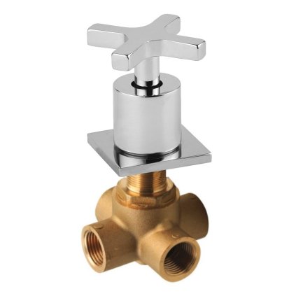 Sapho, întrerupător încastrat TRAX, crom, DEVIN6