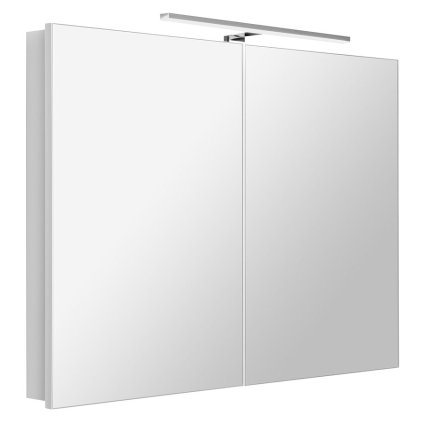Sapho, galerie GRETA cu iluminare LED, 101x70x14cm, mat alb, GR100-0031