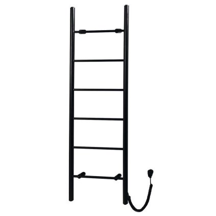 Sapho, uscator de prosoape electric KARBO, rotund, 500x1600mm, 120 W, negru mat, KB905