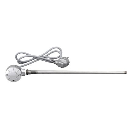 533455 aqualine elektricka vykurovacia tyc s termostatom rovny kabel 400 w chrom lt67444
