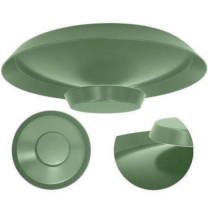 Toollight, plafoniera LED 40cm, 14W, APP1460, verde, OSW-04188