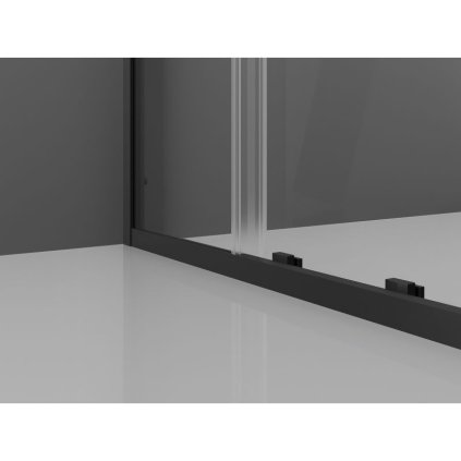 535294 11 mexen exo sprchovaci kut s posuvnymi dverami 115 x 80 cm 6mm cire sklo cierny profil 8151 115 080 70 00