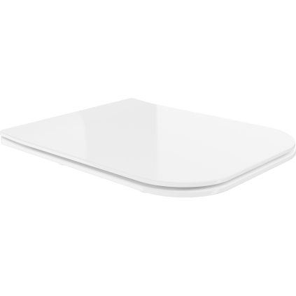 Mexen, placa Mexen Madox wolnoopadająca slim, duroplast, lustruit alb - 39154000