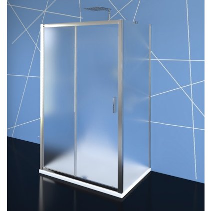 536632 polysan easy 3 stenovy sprchovy kut 1100x900mm l p varianta sklo brick el1138el3338el3338