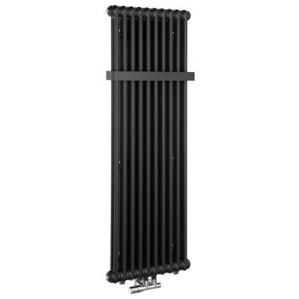 Sapho, element de incalzire FEDE 1500x490 mm, 10 segmente, negru mat, IR193