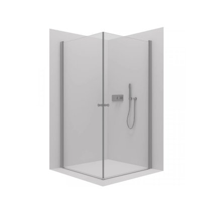 537307 cerano sprchovaci kut antelo duo l p chrom transparentne sklo 120x110 cm kridlovy cer cer 8050bd142
