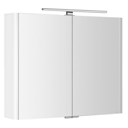 Sapho, galerie LUCIE cu iluminare LED, 86x70x17cm, alb, LU085-0030