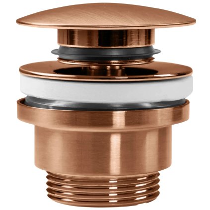 Rea, dop de scurgere universal pentru lavoar, tip ClickClack, cupru mat, REA-A5632