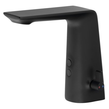 Sapho, baterie suport senzor cu control al temperaturii, 6V DC (4xAA), negru mat, PS190B