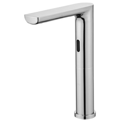 Sapho, baterie cu suport înalt senzor 6V DC (4xAA), oțel inoxidabil mat, PS120