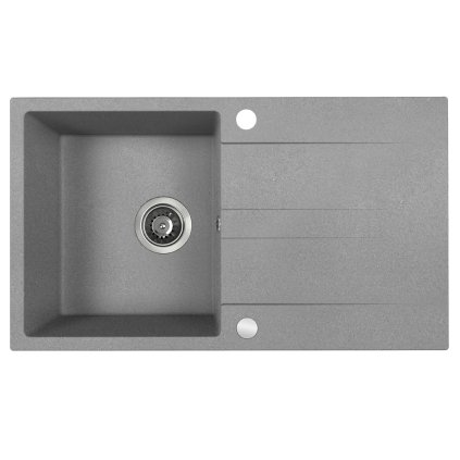 541144 kuchinox laut 1 komorovy granitovy drez 760x440x174 mm sifon seda lav sbz 511y