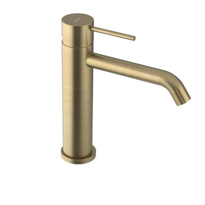 Sapho, Baterie de lavoar cu soclu ULTRAMIX fără scurgere, auriu mat, UT004G