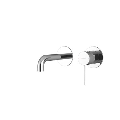 Sapho, ULTRASAN Baterie de lavoar ascuns cu 2 elemente, duza 16 cm, crom, UT118V