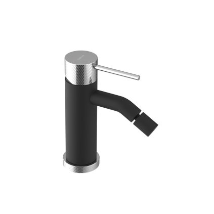 Sapho, ULTRASAN baterie bideu pe soclu fără priză, negru mat/crom, UT003VBC