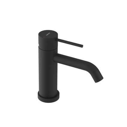 Sapho, ULTRASAN Baterie lavoar cu soclu fără scurgere, negru mat, UT002VB