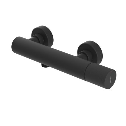 Sapho, baterie de duș de perete ULTRATAP, negru mat, UT011TB