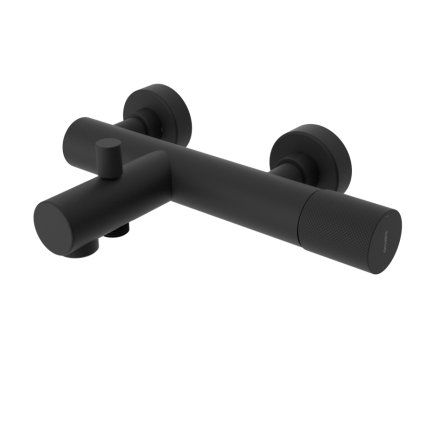 Sapho, ULTRATAP baterie de baie de perete, negru mat, UT010TB