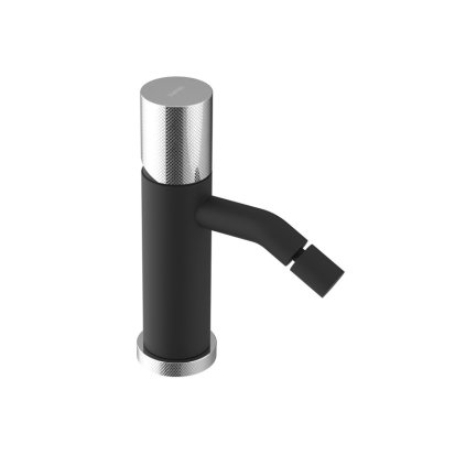Sapho, ULTRATAP baterie de bideu autonomă fără priză, negru mat/crom, UT003TBC