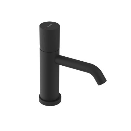 Sapho, ULTRATAP baterie lavoar pe piedestal fără scurgere, negru mat, UT002TB