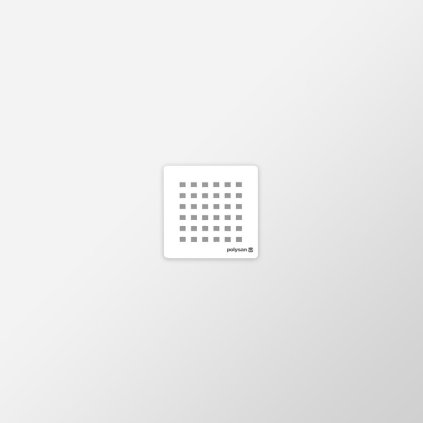 Polysan, cadă de duș FLEXIA din marmură turnată 80x80cm, dimensiune reglabilă, 72941