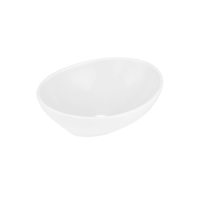 Gamma Emi, lavoar blat 405x335x140 mm, alb lucios, GMA-UC-EMI