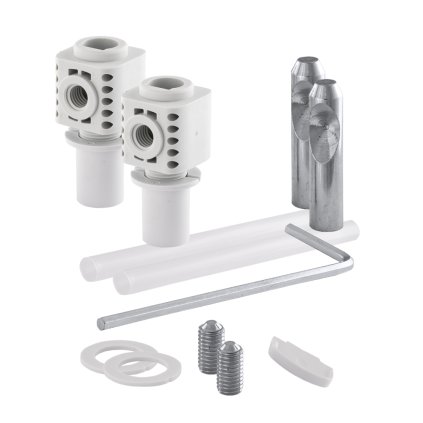 Piese de schimb Gamma, kit complet de fixare pentru vase de toaletă și bideu, GMA-MIS000012