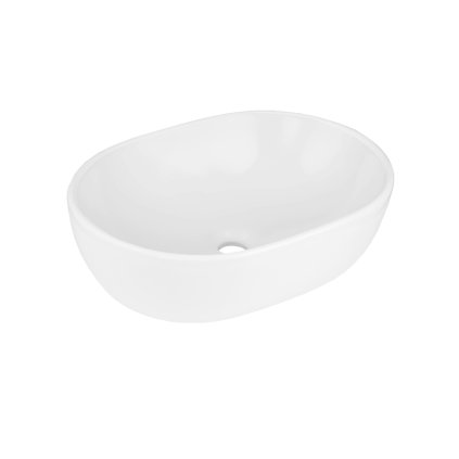553549 gamma pino umyvadlo na dosku 480x350x130 mm biela leskla gma uc pino