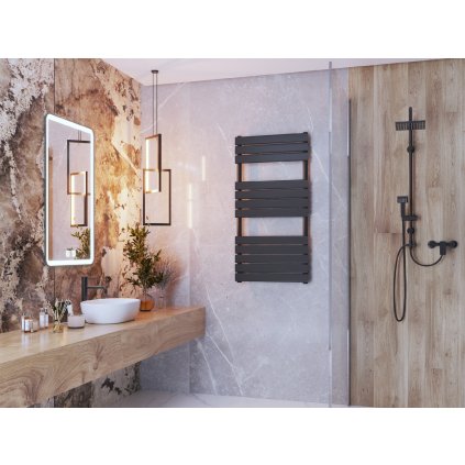 555052 grzejnik classic 120x60 cm czarny